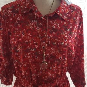 Ladies Size XL Floral Dress